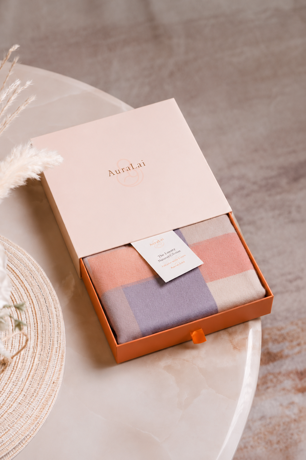 Aura Cashmere Breastfeeding Cover - Halo