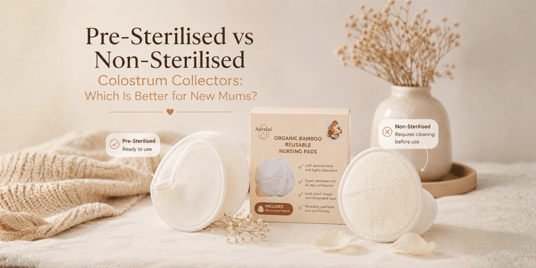 Bamboo Nursing Pads vs Disposable Pads: Which Is Better for Breastfeeding Mums? - AuraLai