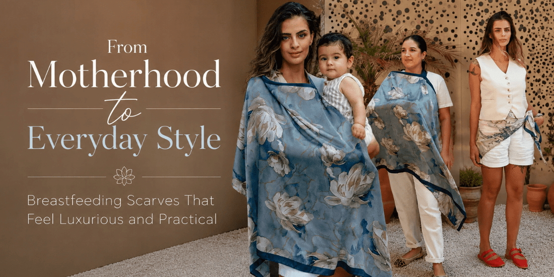 From Motherhood to Everyday Style: Breastfeeding Scarves That Feel Luxurious and Practical - AuraLai