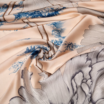 The Luxury Breastfeeding Shawl - Petal Sky