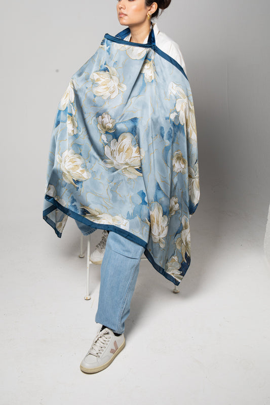 The Luxury Nursing Shawl - Water Lily