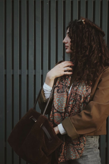 Black Orange UK Breastfeeding Cover - Auralai