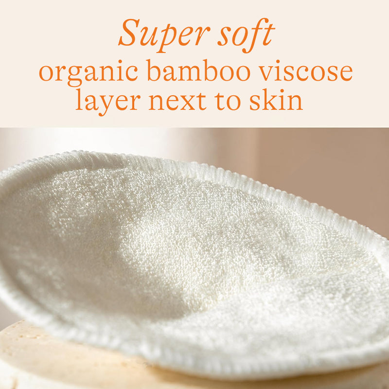 Super Soft Organic Bamboo Reusable Nursing Pads - Auralai