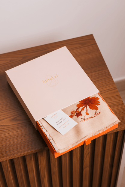 Aura Cashmere Breastfeeding Cover - Autumn Bloom - AuraLai