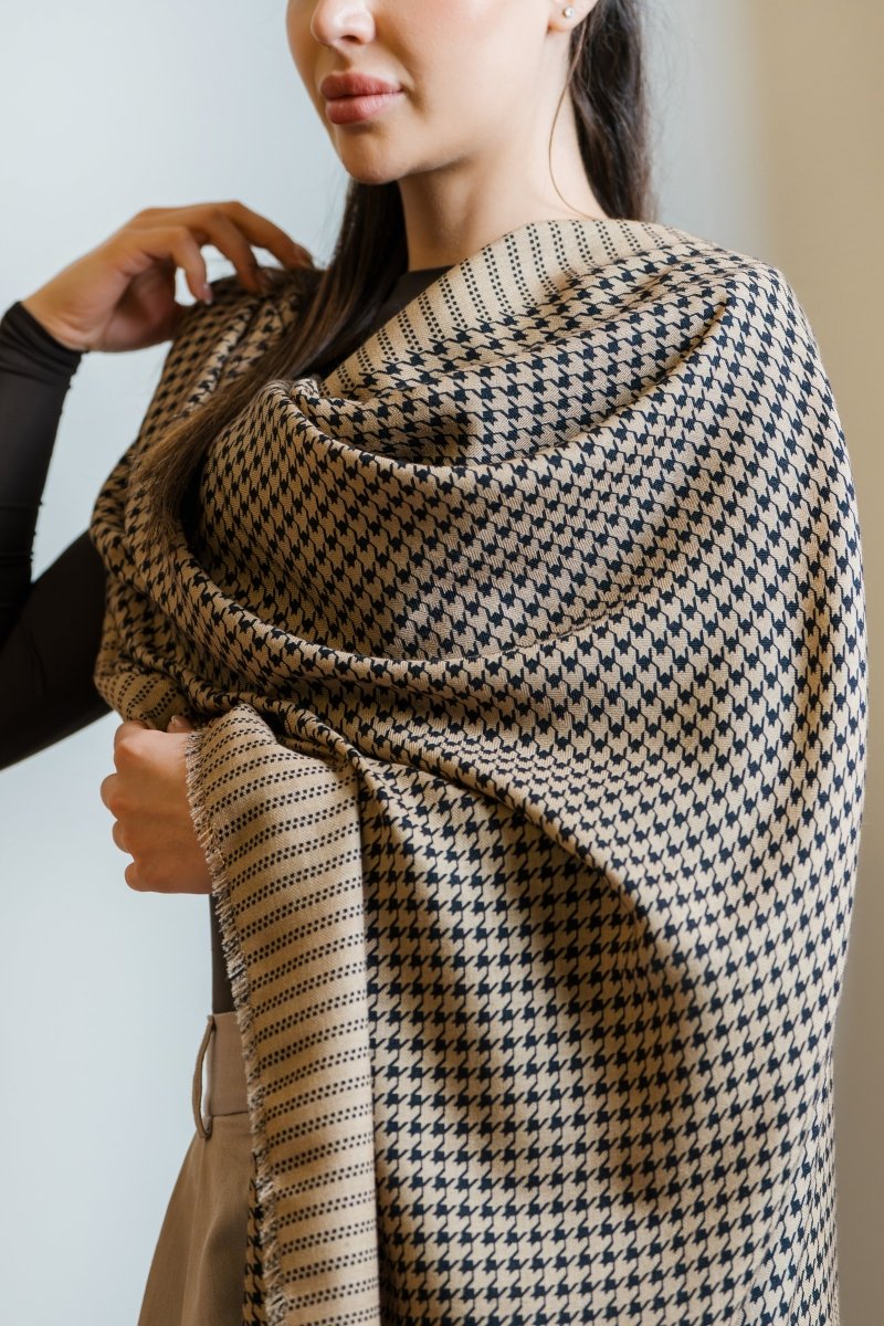 Aura Cashmere Breastfeeding Cover - Heritage Weave - AuraLai