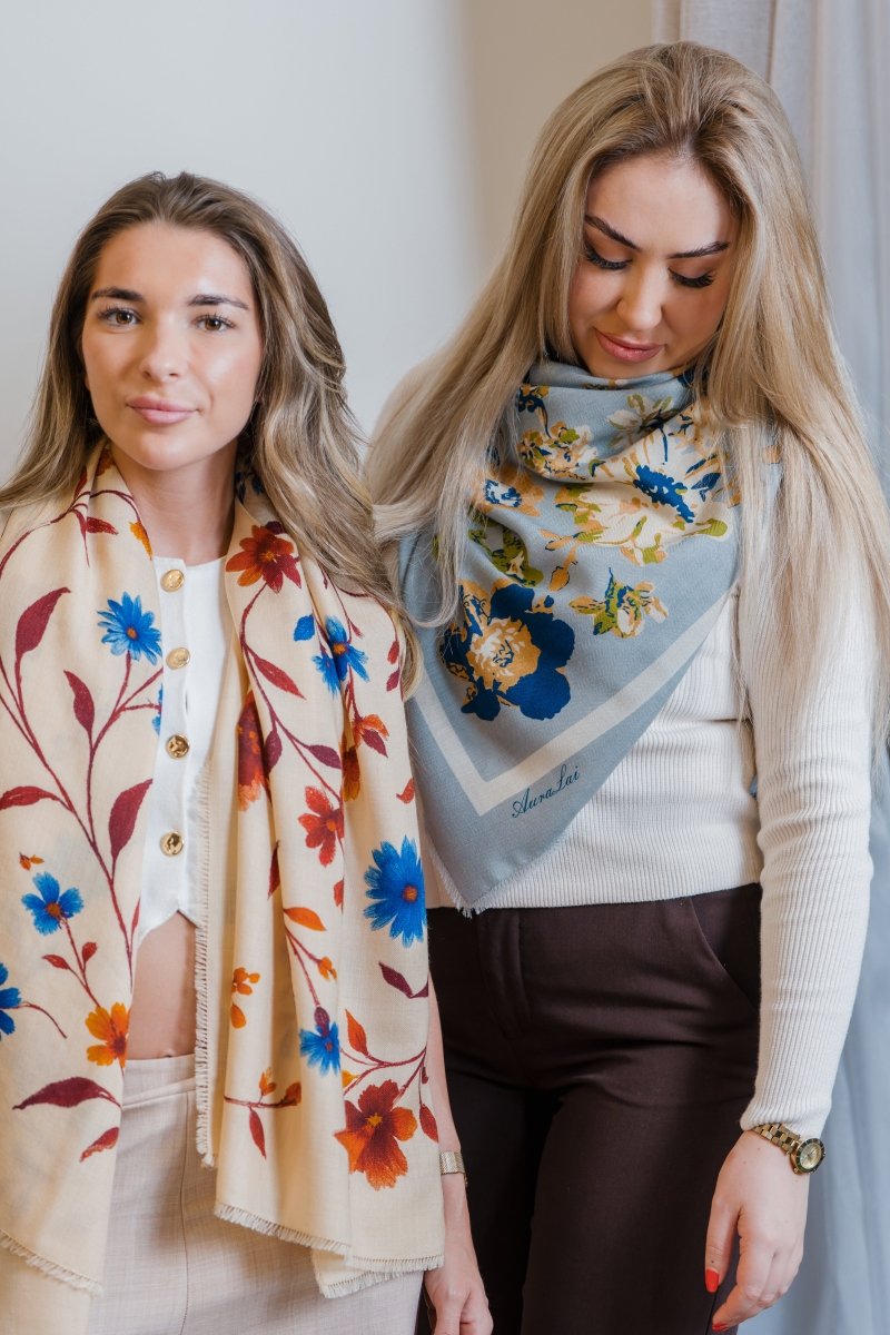 Aura Cashmere Breastfeeding Cover - Maison Blu - AuraLai