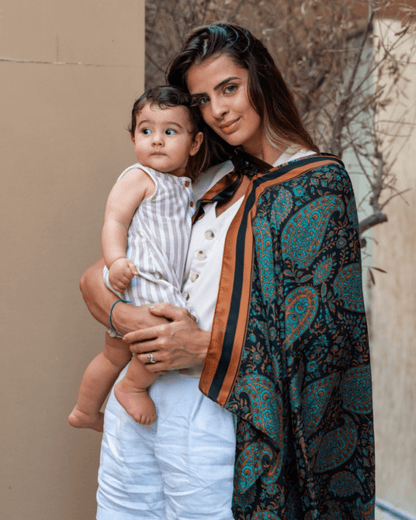 Breastfeeding Cover in Twine - AuraLai