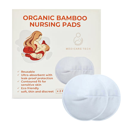 organic bamboo reusable nursing pads auralai