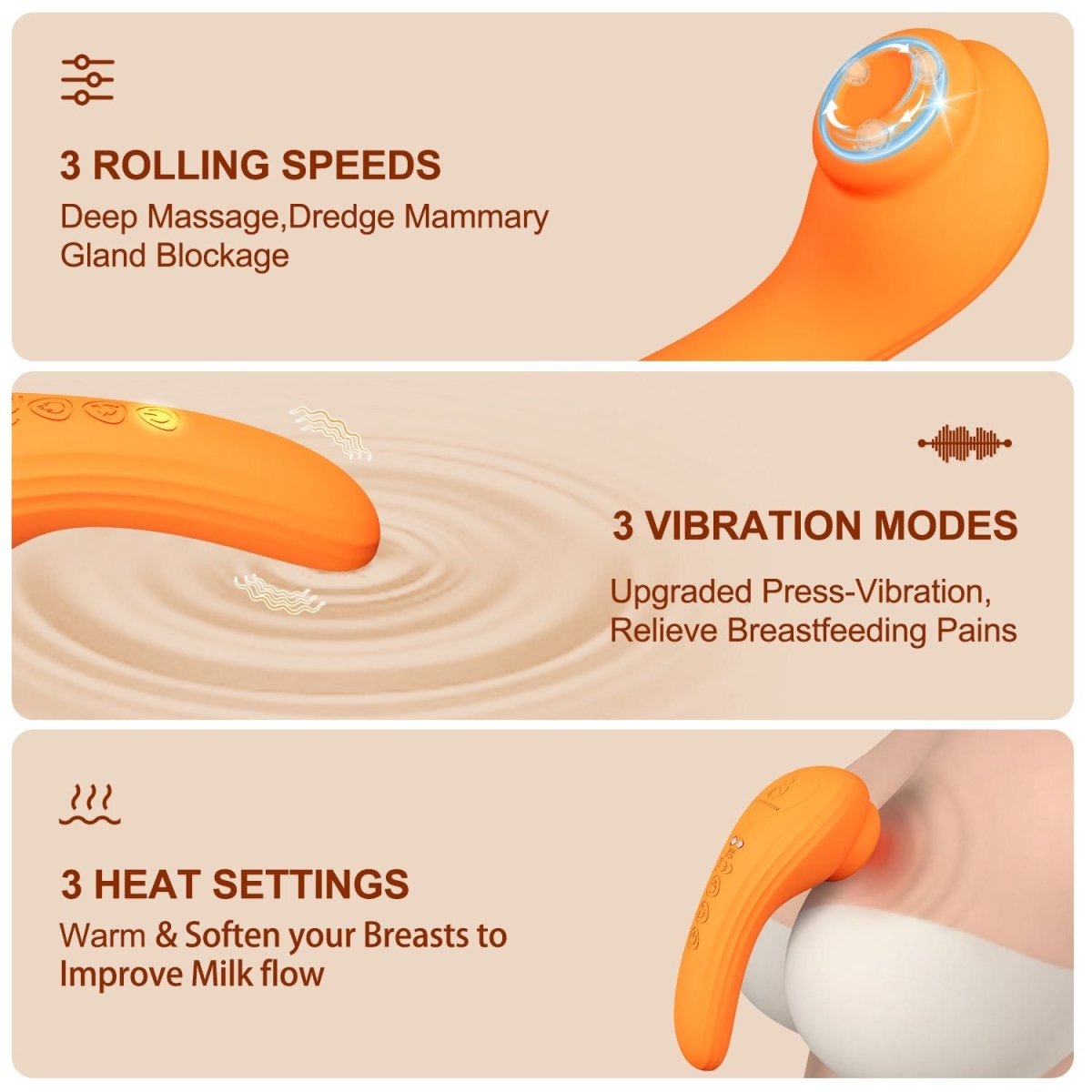 Pregnancy and Lactation Massager - AuraLai